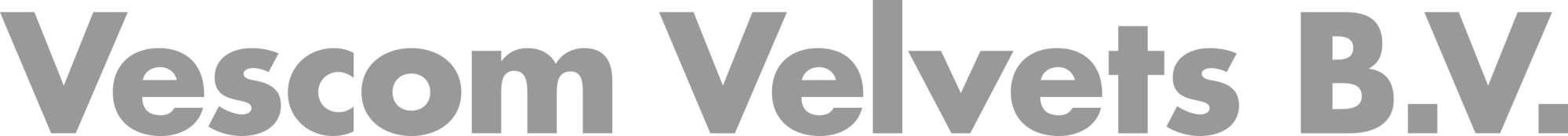 Vescom Velvets B.V. logo - grijs